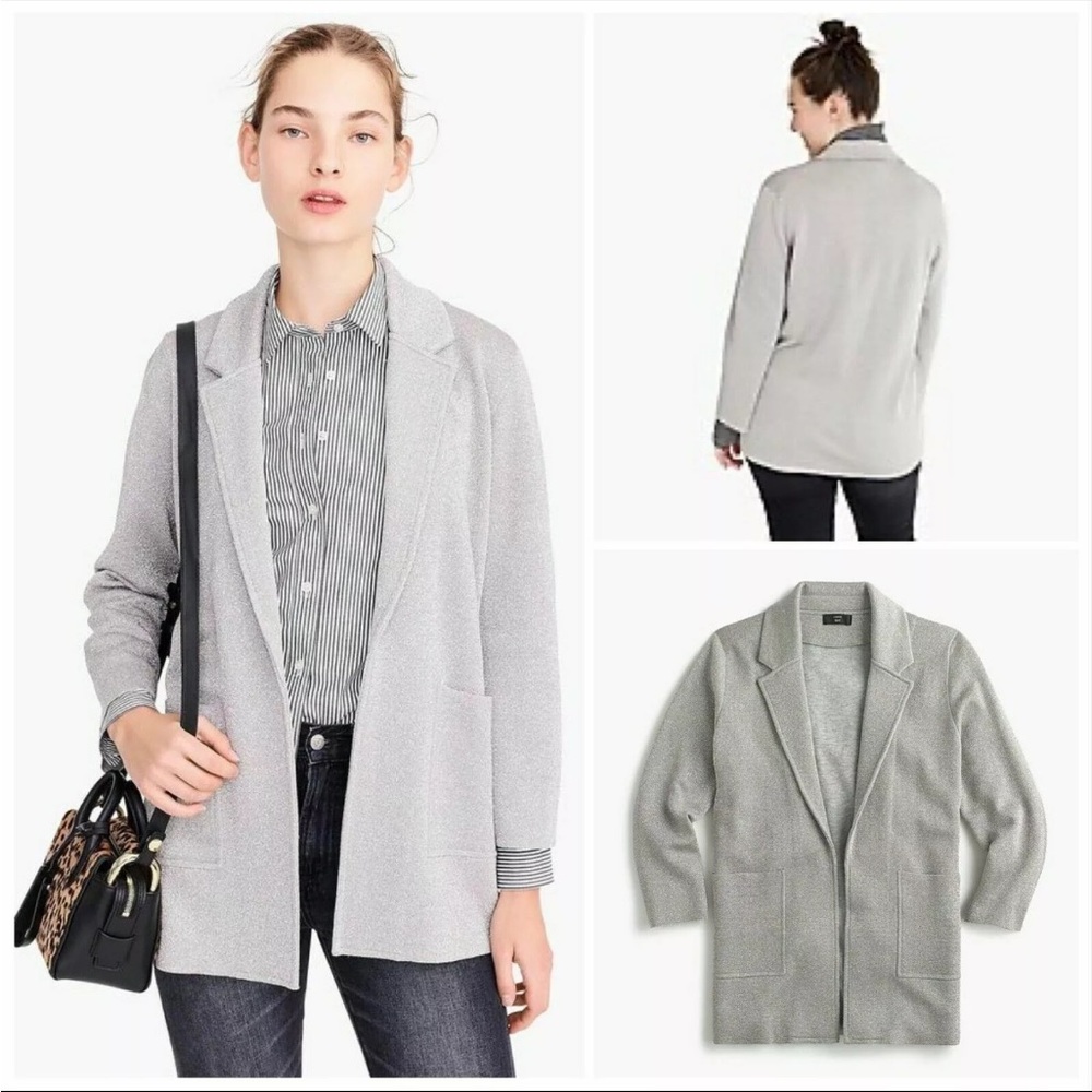NWOT J Crew Sophie Open Front Blazer - DISCONTINUED